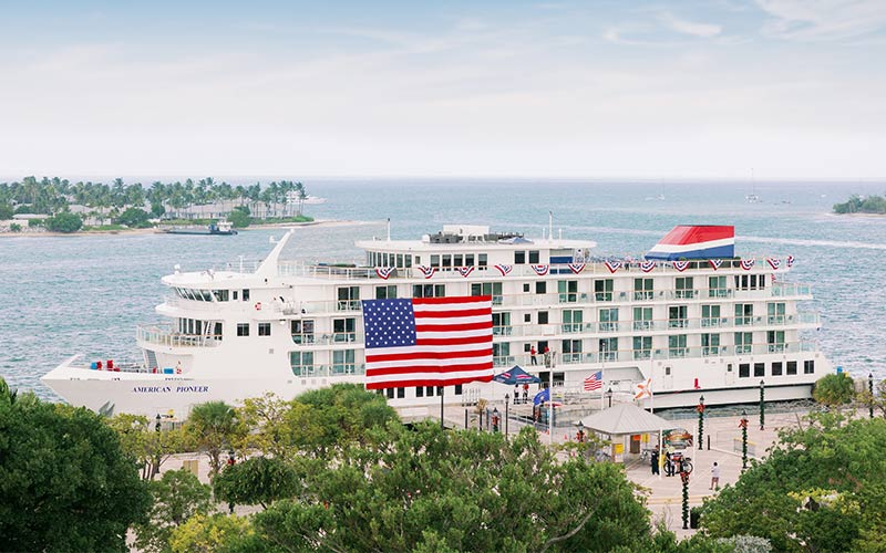American Cruise Lines Christens American Pioneer in Key West