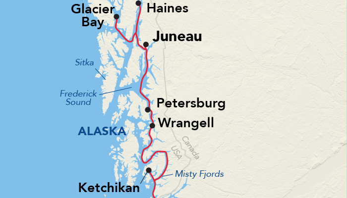 Alaska Inside Passage Cruise