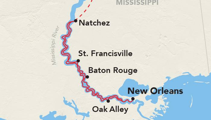 Highlights of the Mississippi Cruise