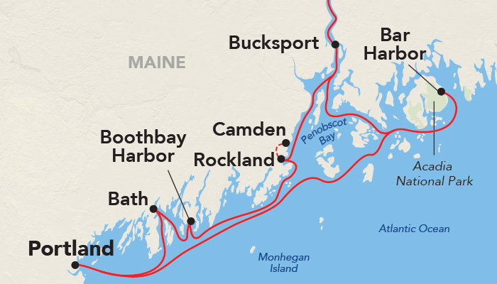 Maine Coast & Harbors Cruise