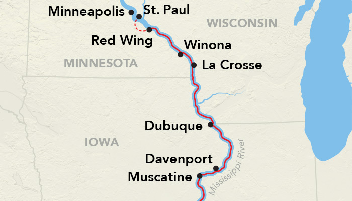 Upper Mississippi River Cruise