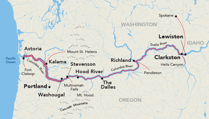 Columbia & Snake Rivers Cruise