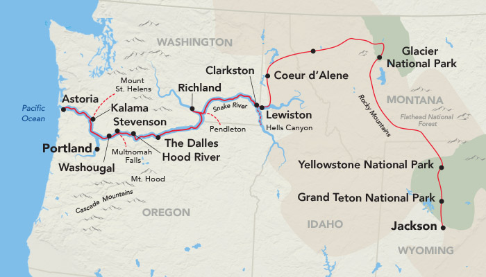 National Parks & Legendary Rivers