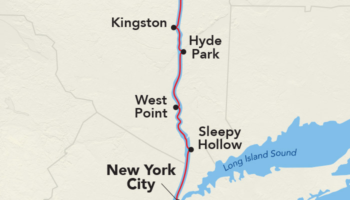 Hudson River Fall Foliage