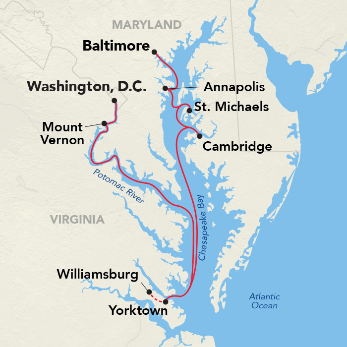 Itinerary Overview Map