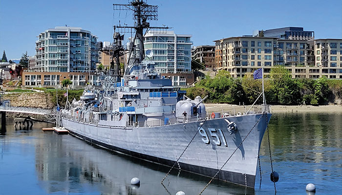 USS Turner Joy Naval Destroyer Museum Available on Puget Sound & San Juan Islands Cruise