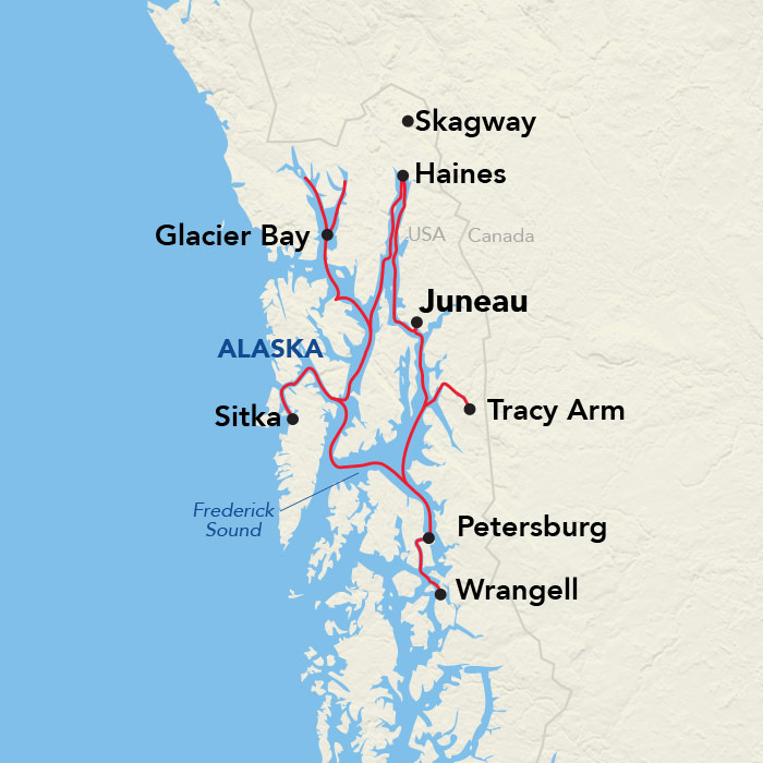 Itinerary Overview Map