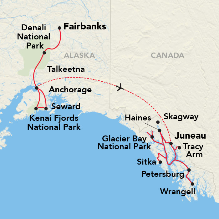 Itinerary Overview Map