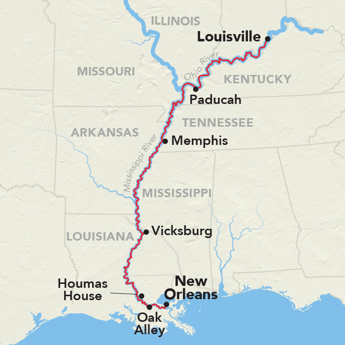 Itinerary Overview Map