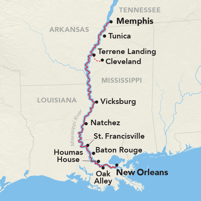 Itinerary Overview Map