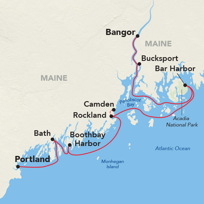 Itinerary Overview Map