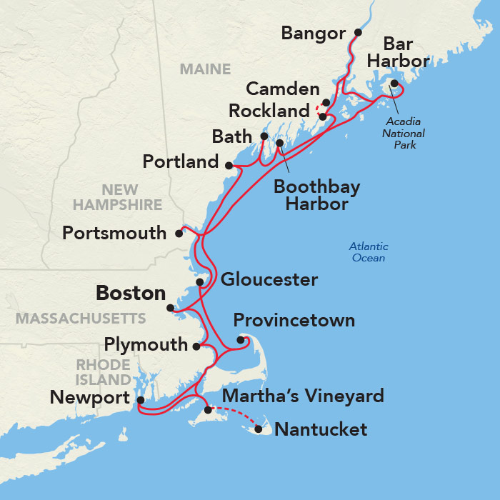 Itinerary Overview Map