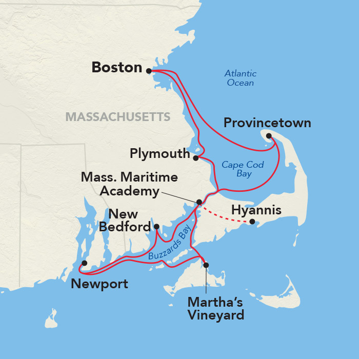 Itinerary Overview Map