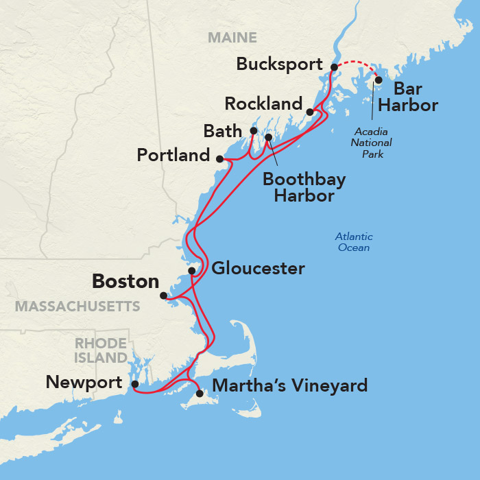 Itinerary Overview Map