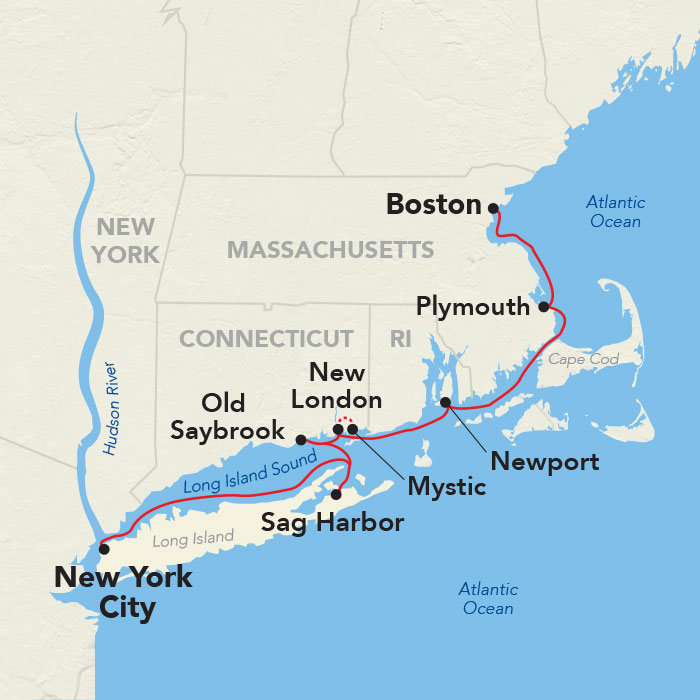 Itinerary Overview Map