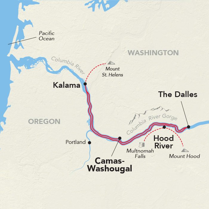 Itinerary Overview Map