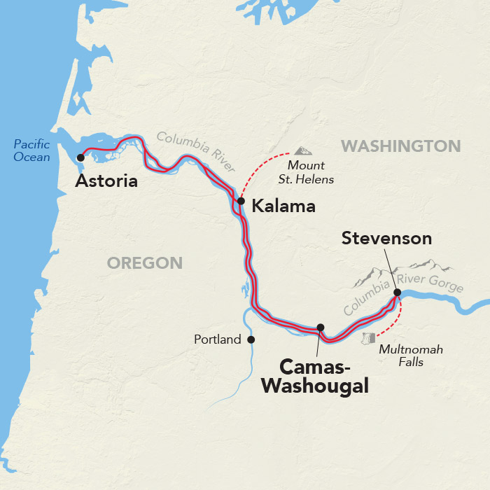 Itinerary Overview Map