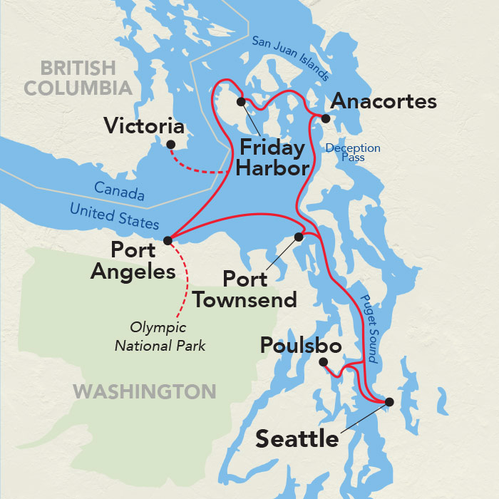 Itinerary Overview Map