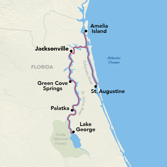 Itinerary Overview Map