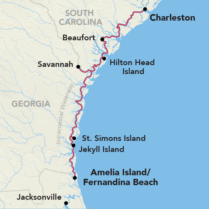Itinerary Overview Map