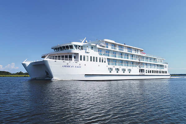 American Eagle Passes Sea Trials: The 1st of 12 New American Cruise Lines Coastal Cats